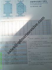 중국 수동 닫기 장치가 있는 공기 파이프 헤드 - 구형 떠기, 공형 떠기, BAC 협력 업체
