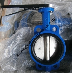 중국 해상 Cast Iron Butterfly Valve JIS F7480 웨이퍼 럭 타입 크기:DN40-DN350 협력 업체