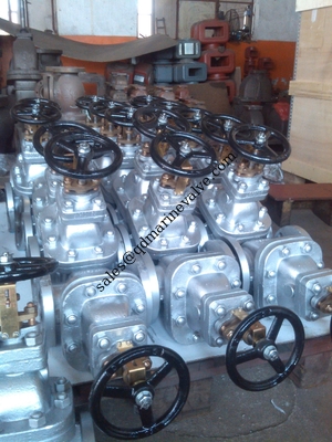 JIS 해상 Cast STEEL GATE VALVE JIS F7363C/ JIS F7366 5K/10K 협력 업체