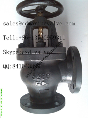 IMPA 코드 해양 밸브 Cast IRON, 앵글 글로브, 체크, 게이트 밸브 협력 업체